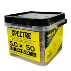 Spectre Multi Purpose Wood Screws Tub