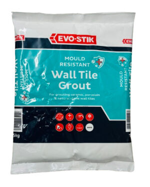 Evo_Stik Mould Resistant Wall Tile Grout 1.5kg White