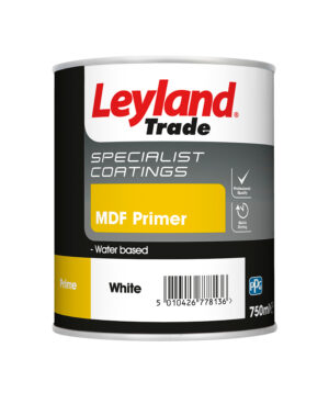 Leyland Trade MDF Primer Specialist Coatings Water Based - White
