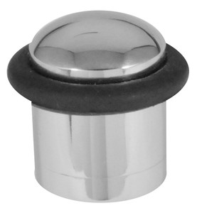 Cylinder Door Stop Chrome ø30mm
