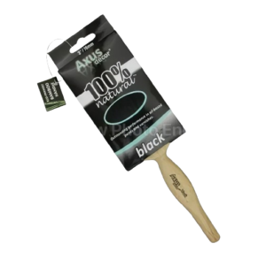 Auxus Decor Black Bristle Paint Brush 100% Natural