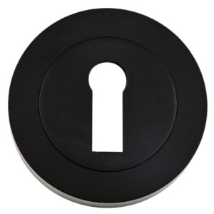 Keyway Escutcheon Black - 2 Pack