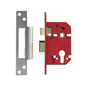 Union Strongbolt Euro Profile Sashlock Stainless Steel (3.0")