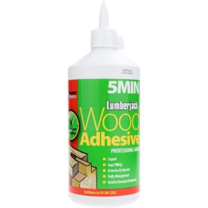 EVERBUILD Lumberjack 5 Min PU Wood Adhesive 750g