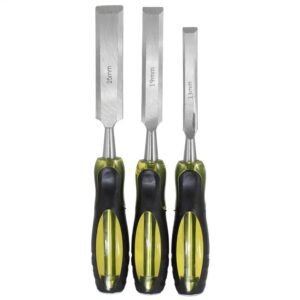 3 PIECE WOOD CHISEL SET