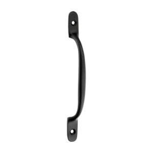 Traditional Pattern Sash Pull Handle- 160mm- Matt Black