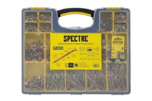 Spectre Advanced Multi Purpose Wood Screws 1200 Pieces
